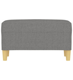 Banc Gris foncé 70x35x41 cm Tissu