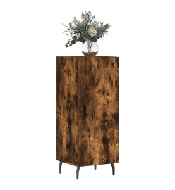 Buffet Chêne fumé 34,5x34x90 cm Bois d'ingénierie