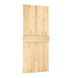 Porte 90x210 cm bois massif de pin