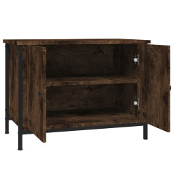 Meuble TV avec portes chêne sonoma 60x35x45cm bois d'ingénierie