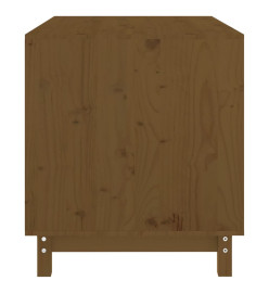 Niche pour chien Marron miel 90x60x67 cm Bois de pin massif