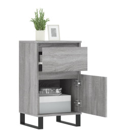 Buffet sonoma gris 40x35x70 cm bois d'ingénierie