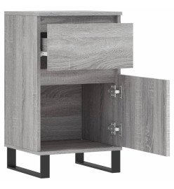 Buffet sonoma gris 40x35x70 cm bois d'ingénierie