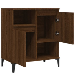 Buffet Chêne marron 60x35x70 cm Bois d'ingénierie