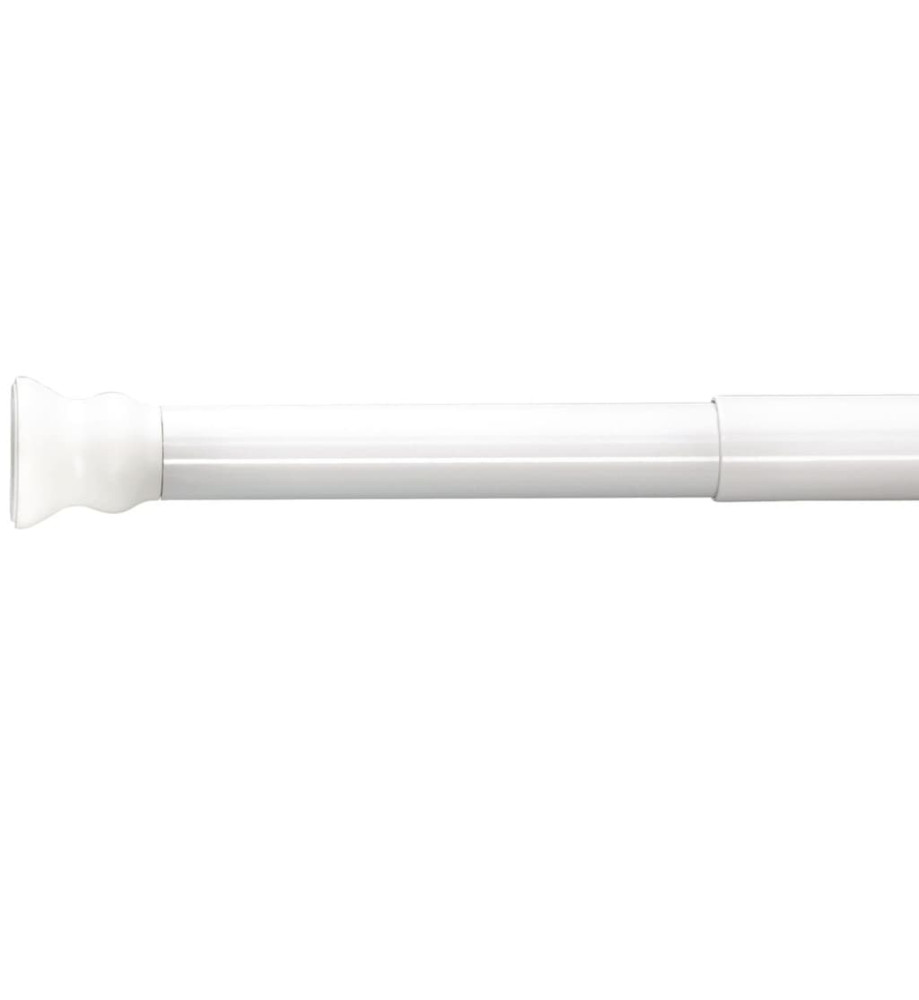 RIDDER Tringle de rideau de douche télescopique 70-115 cm Blanc 55101