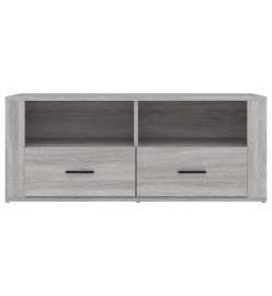 Meuble TV Sonoma gris 100x35x40 cm Bois d'ingénierie