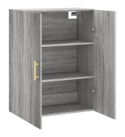 Armoire murale sonoma gris 69,5x34x90 cm