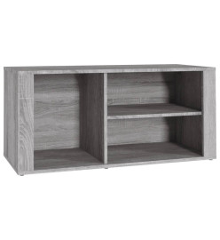 Armoire à chaussures Sonoma gris 100x35x45 cm Bois d'ingénierie