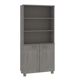 Buffet HAMAR Bois massif de pin Gris clair