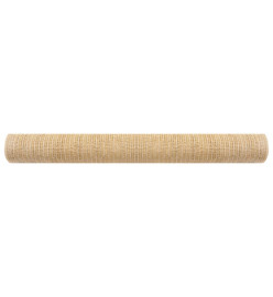 Filet brise-vue Beige 2x50 m PEHD 150 g/m²