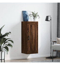 Armoire murale chêne marron 34,5x34x90 cm bois d'ingénierie