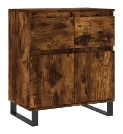 Buffet Chêne fumé 60x35x70 cm Bois d'ingénierie