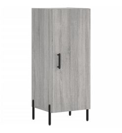 Buffet Sonoma gris 34,5x34x90 cm Bois d'ingénierie