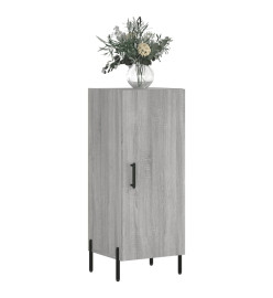 Buffet Sonoma gris 34,5x34x90 cm Bois d'ingénierie