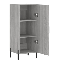 Buffet Sonoma gris 34,5x34x90 cm Bois d'ingénierie