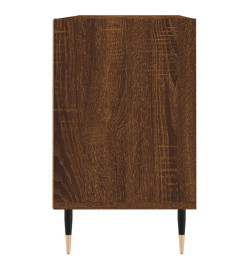 Meuble TV chêne marron 103,5x30x50 cm bois d'ingénierie