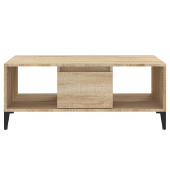 Table basse Chêne sonoma 90x50x36,5 cm Bois d'ingénierie