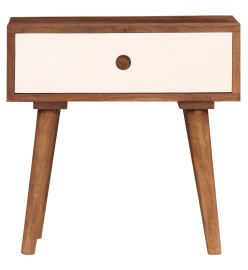 Table de chevet Bois massif de Sesham 45 x 30 x 45 cm