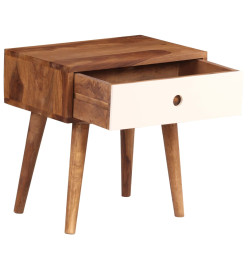 Table de chevet Bois massif de Sesham 45 x 30 x 45 cm