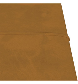 Panneaux muraux 12 pcs Marron 30x30 cm Velours 1,08 m²