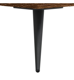 Table de chevet chêne marron 40x35x47,5 cm bois d’ingénierie