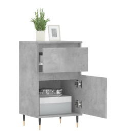 Buffets 2 pcs gris béton 40x35x70 cm bois d'ingénierie