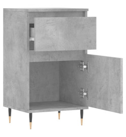 Buffets 2 pcs gris béton 40x35x70 cm bois d'ingénierie