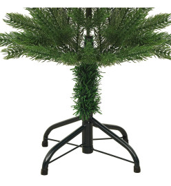 Sapin de Noël artificiel mince avec support 120 cm PE