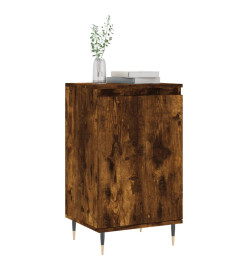 Buffet chêne fumé 40x35x70 cm bois d'ingénierie