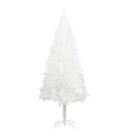 Arbre de Noël artificiel aiguilles réalistes blanc 150 cm