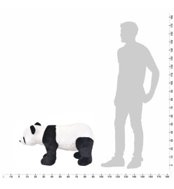 Jouet en peluche Panda Noir et blanc XXL