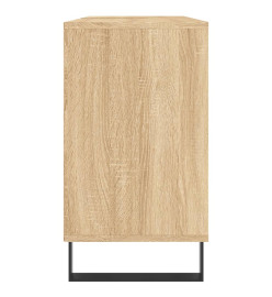 Armoire salle de bain chêne sonoma 80x33x60cm bois d'ingénierie