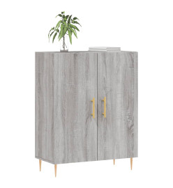 Buffet sonoma gris 69,5x34x90 cm bois d'ingénierie