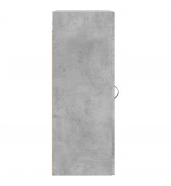 Armoire murale gris béton 34,5x34x90 cm bois d'ingénierie