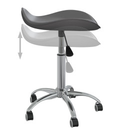 Chaise de bureau Gris Similicuir