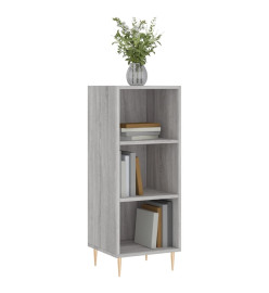 Buffet sonoma gris 34,5x32,5x90 cm bois d'ingénierie