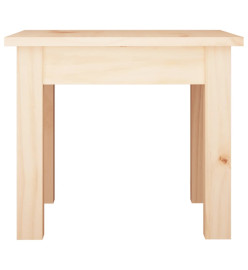 Table basse 35x35x30 cm Bois massif de pin