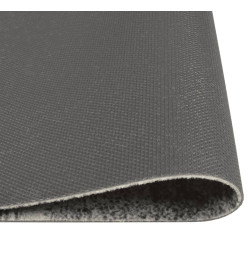 Tapis de cuisine lavable impression béton 45x150 cm velours