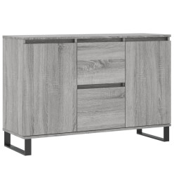 Buffet sonoma gris 104x35x70 cm bois d'ingénierie