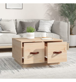 Table basse 60x53x35 cm Bois massif de pin