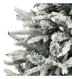 Sapin de Noël artificiel à flocons de neige Vert 240 cm PVC/PE