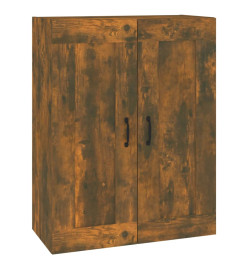 Armoire murale suspendue Chêne fumé 69,5x32,5x90 cm