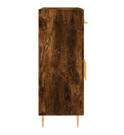 Buffet chêne fumé 69,5x34x90 cm bois d'ingénierie