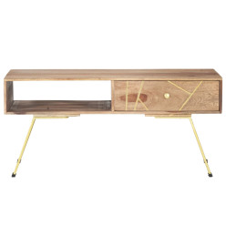 Table basse 95x50x42 cm Bois massif