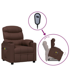 Fauteuil de massage Marron Similicuir