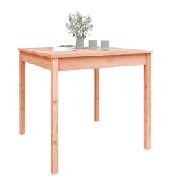 Table de jardin 82,5x82,5x76 cm bois massif de douglas