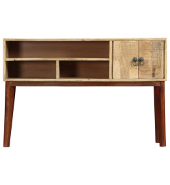 Table console 115x30x76 cm Bois de manguier massif brut