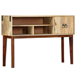 Table console 115x30x76 cm Bois de manguier massif brut