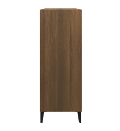 Buffet Chêne marron 69,5x32,5x90 cm Bois d'ingénierie