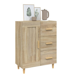 Buffet Chêne sonoma 69,5x34x90 cm Bois d'ingénierie